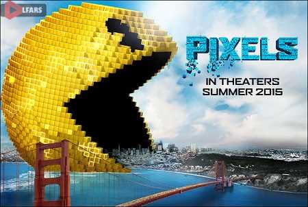 PIxels movie poster